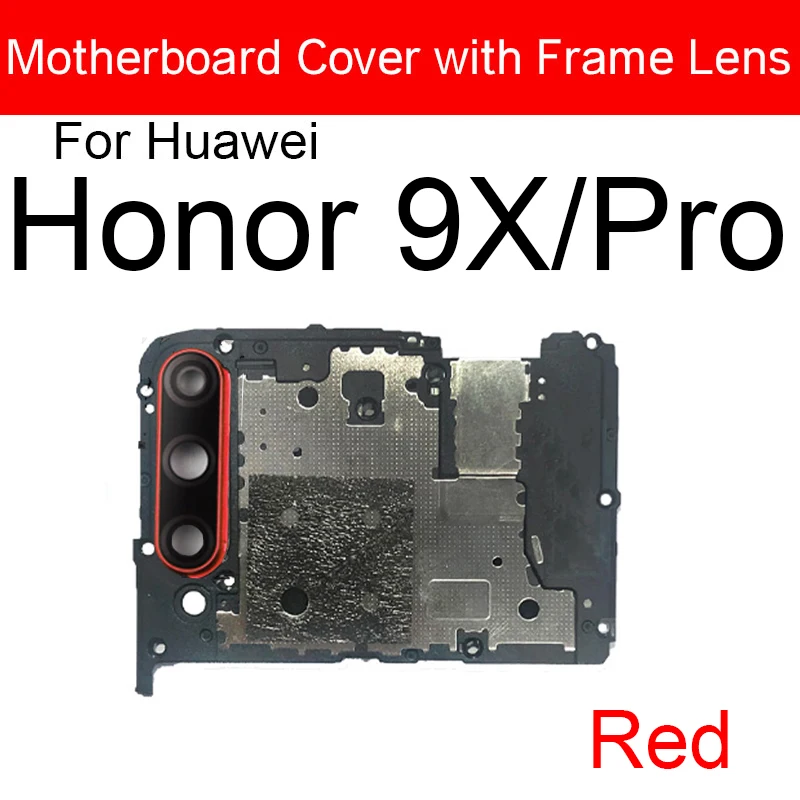 Mainboard Frame Cover For Huawei Honor 8X 9X Pro 9A X20 X10 Max Back Motherboard Antenna Cover Small USB Board Reapir Parts