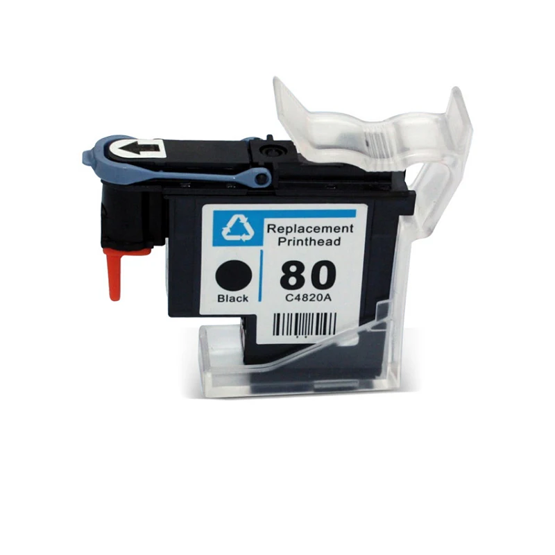 HTL Black C4820A C4821A C4822A C4823A printhead for HP80 Designjet 1000 1050c 1055 Ink Cartridge print Head for hp 80 cartridge