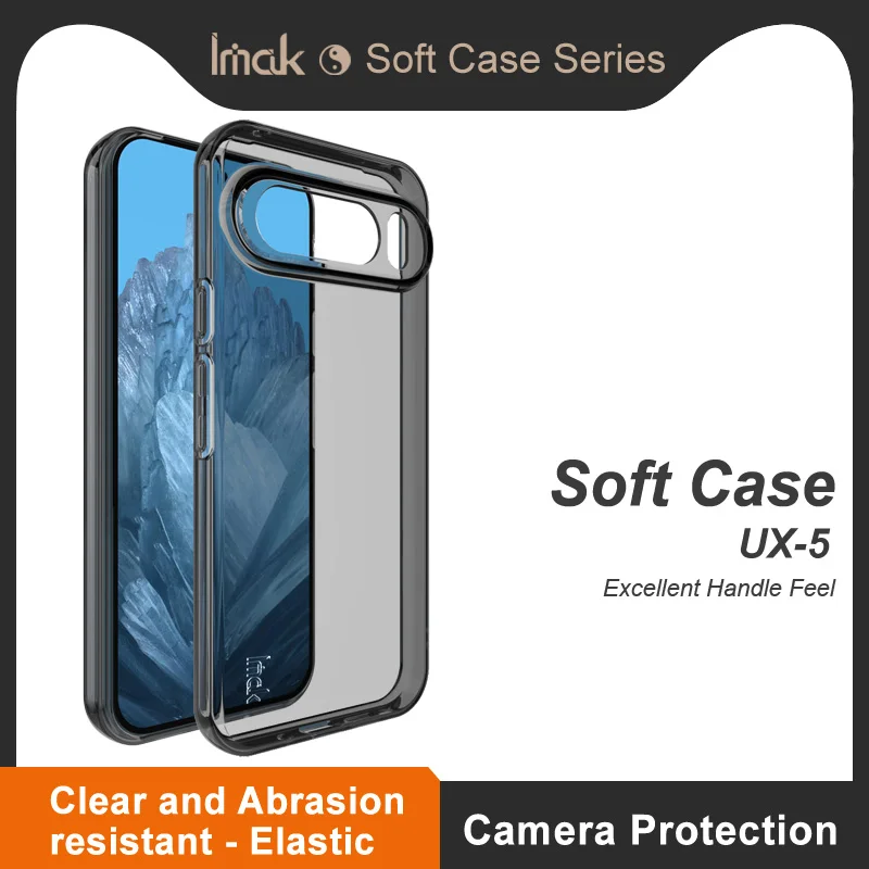 For Google Pixel 9 Pro XL Case IMAK Ultra Thin Soft Clear Back Cover Phone Cases For Google Pixel 9 Pro XL Coque funda чехол