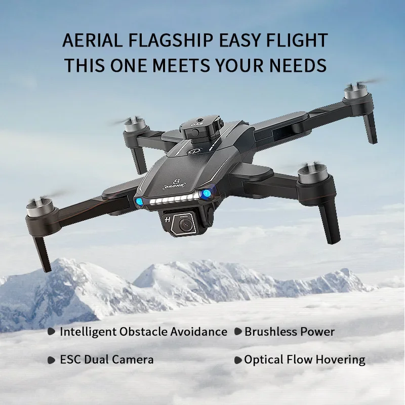 New JJRC X33 360 ° Rolling Brushless Power Aerial Photography Drone HD 8K Shooting Infrared Obstacle Avoidance GPS Positioning