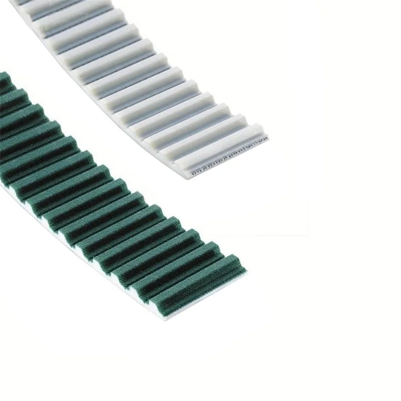 Polyurethane PU T5 Tooth Transmission Conveyor Timing Belt Open Ended With Steel Cord Kevlar Cord Electric Curtain Belt