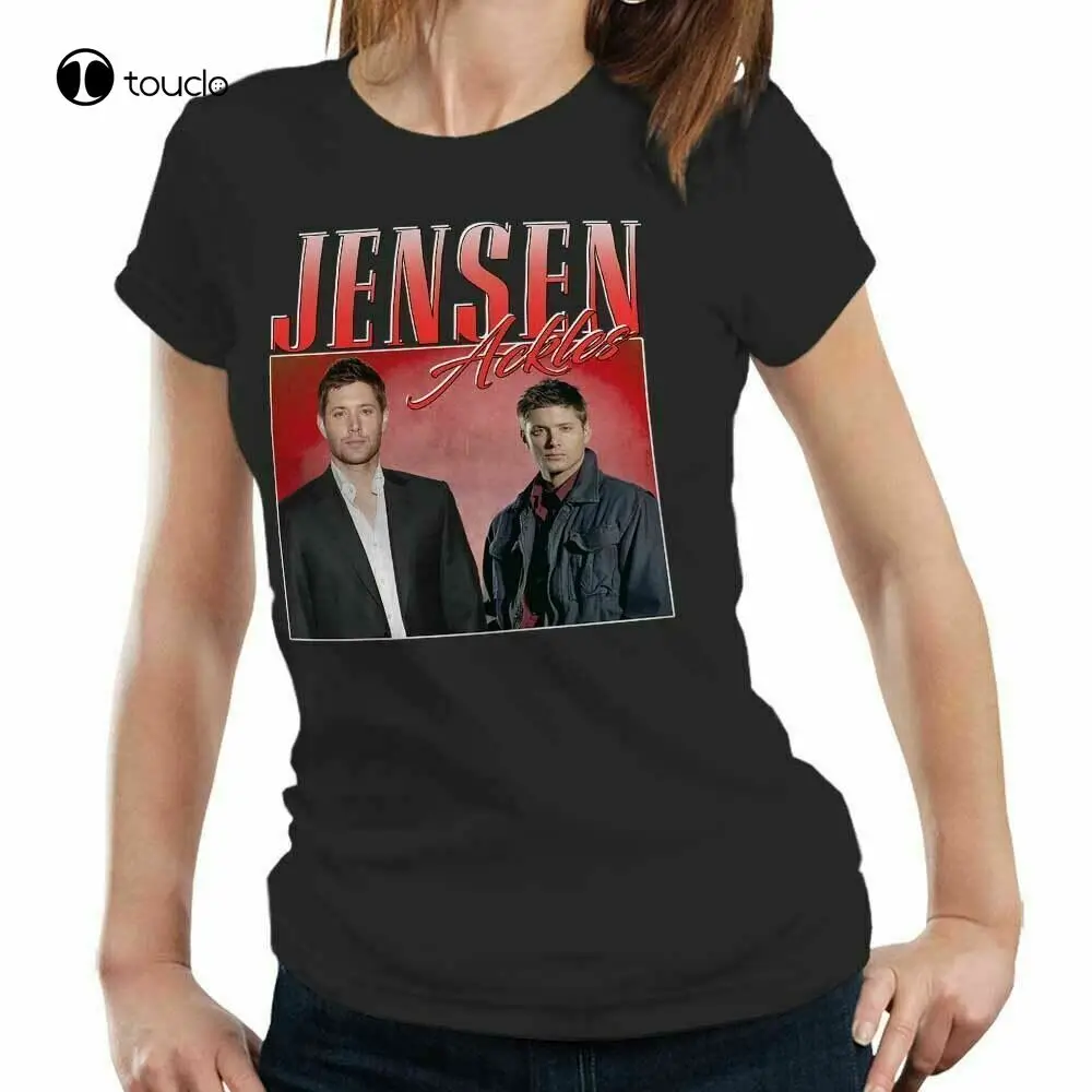 Jensen Ackles Appreciation Tshirt Fitted Ladies - Dean Winchester Tee Shirt unisex