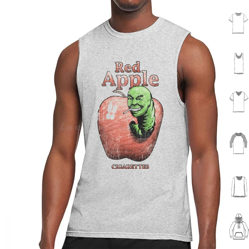 Red Cigarettes Tank Tops Print Cotton Quentin Tarantino Movies Pulp Fiction 90s Classic Cigarettes Red Movie John Travolta