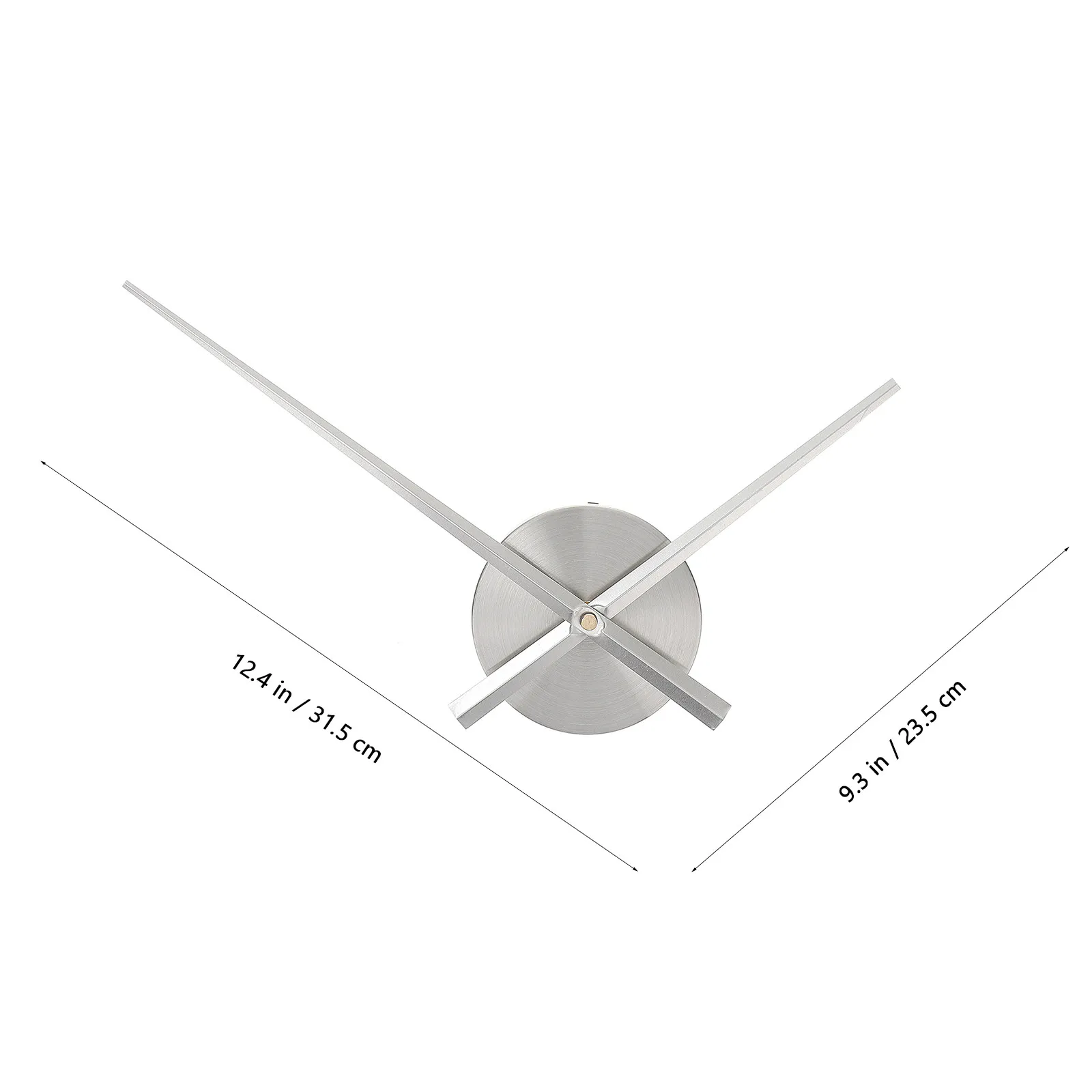 Large Metal Clock Motor Kit – Battery Operated Pointer Movement for DIY Wall Clock Repair