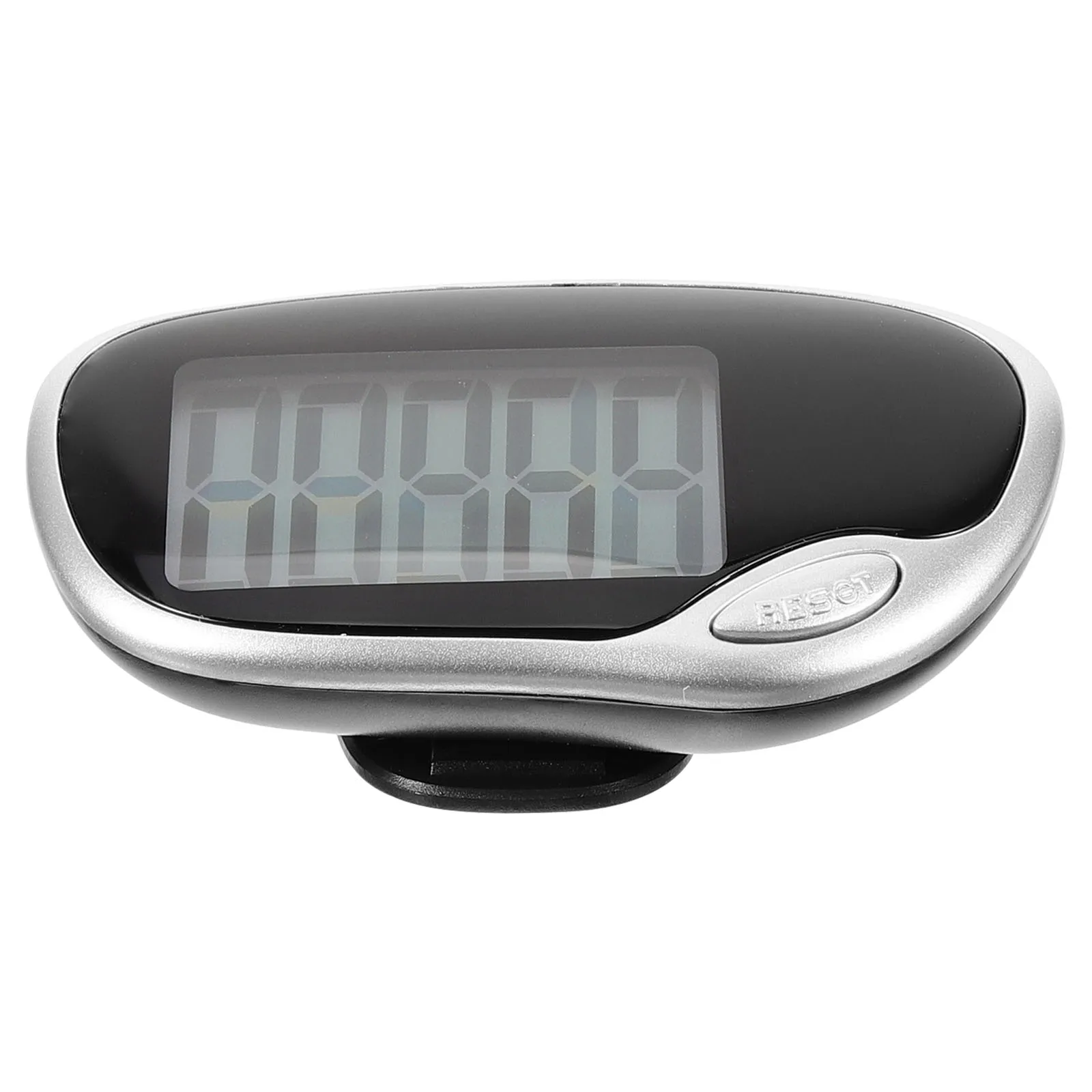

Large Screen Pedometer Black Fitness Monitor Portable Step Counter Outdoor Walking Running Tracker Multifunctional Passometer