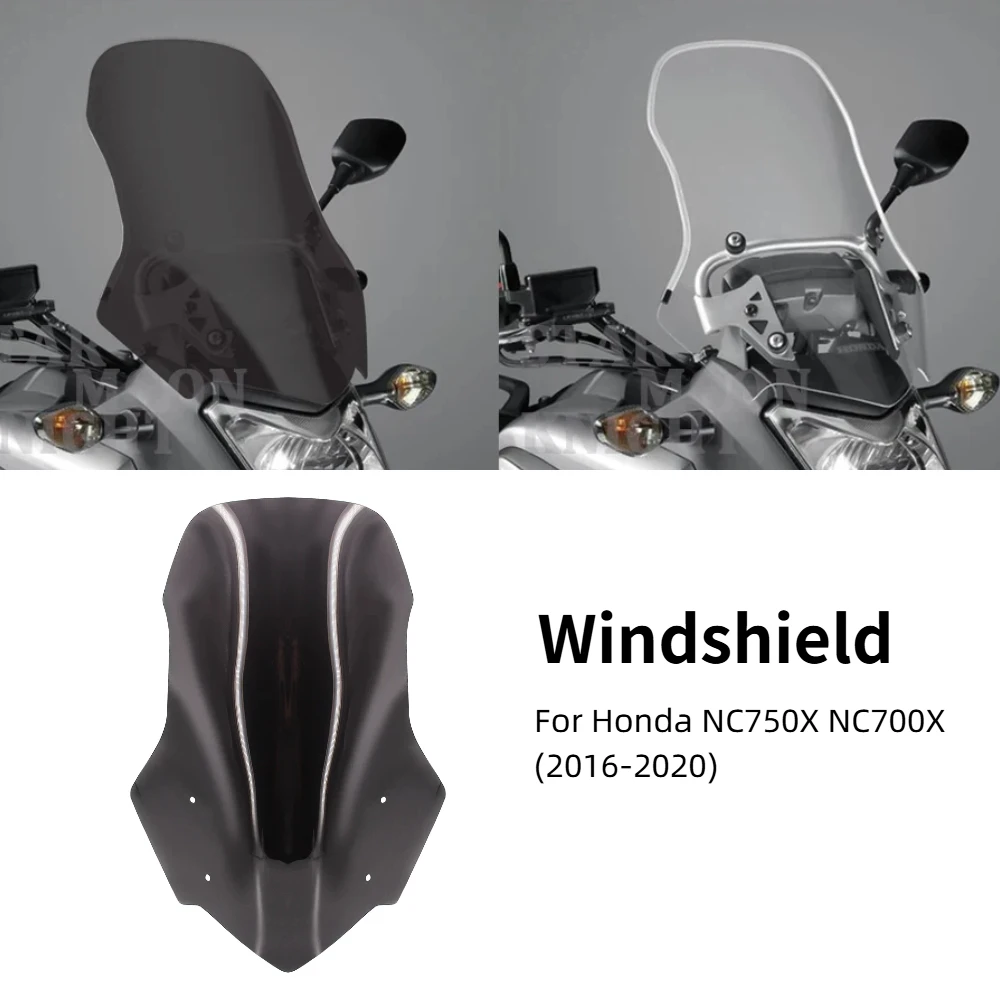 

Лобовое стекло NC750X NC700X для Honda NC 700X NC750X NC750X NC750X NC700X2016-2020, защита ветрового стекла мотоцикла