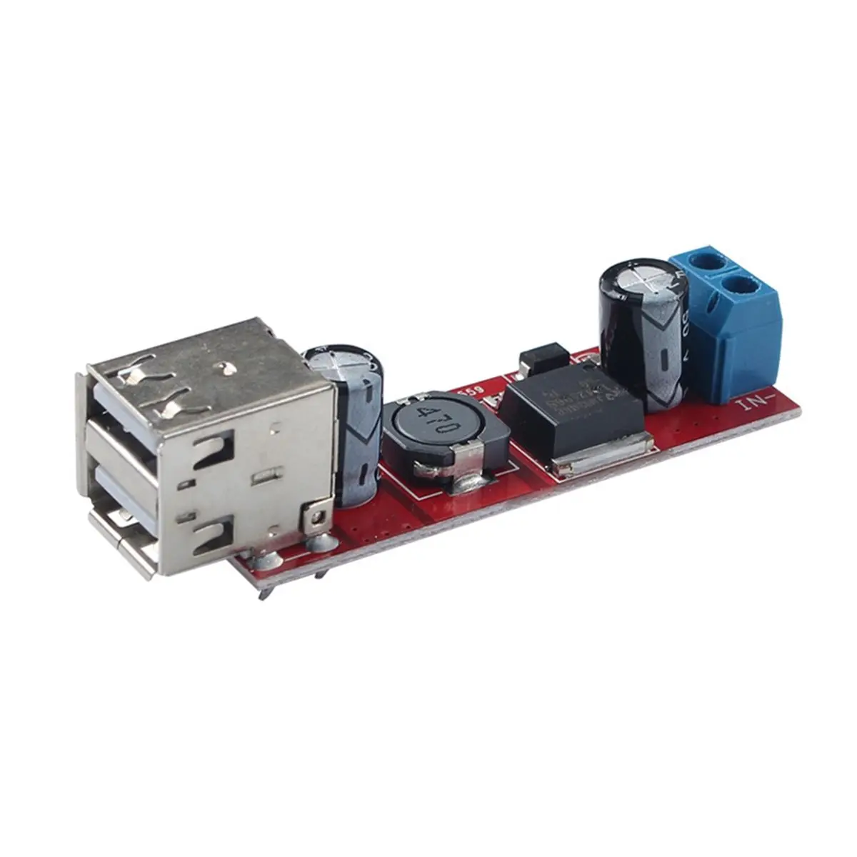 

(A75T) 2-портовый USB-хаб-адаптер для расширения портов, экономия места, для 3D-принтеров Bambu Lab A1/A1 Mini, улучшенная простота установки, аксессуары