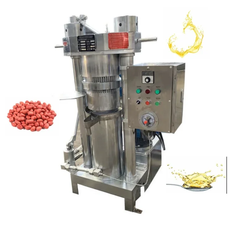 7-8min/time Automatic Cocoa Bean Processing Hydraulic Oil Press Cocoa Butter Pressing Machine Hydraulic Press Machine