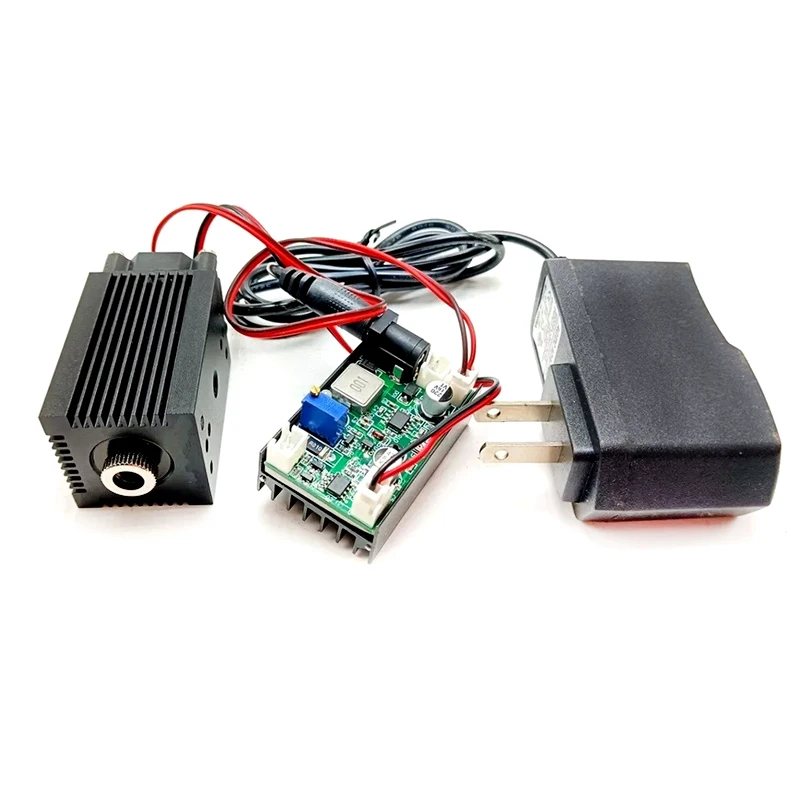 850nm 1W 1000mW IR Laser Focusable Dot + Driver TTL + Fan Cool + 12V Adapter - Image 2