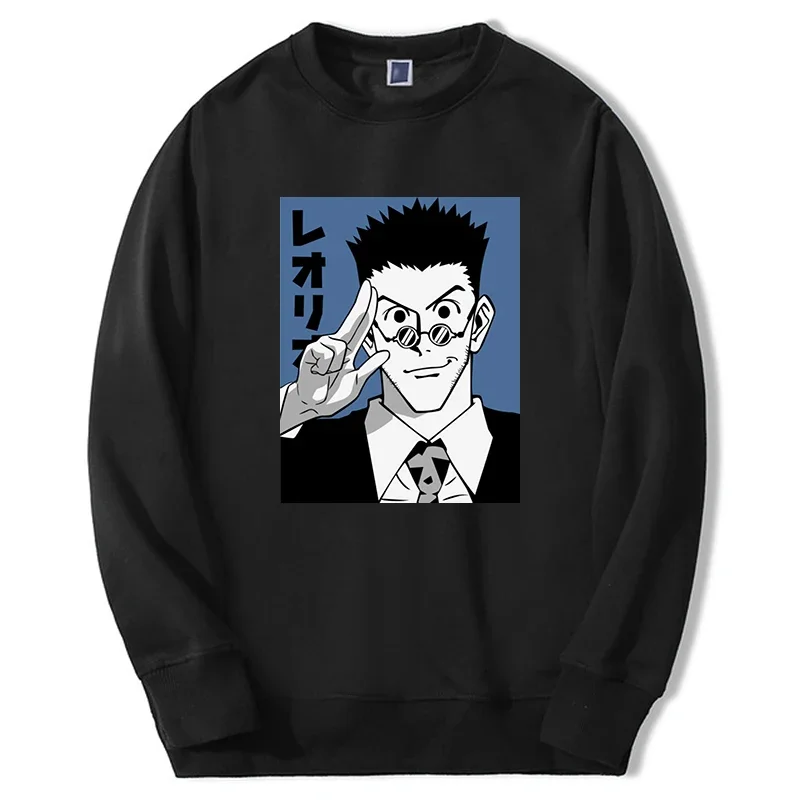 

2024 Hot Anime Hunter X Hunter Sweatshirt Men Women Killua Zoldyck Graphic Hoodie Fleece Oversize Casual Pullover Streetwear