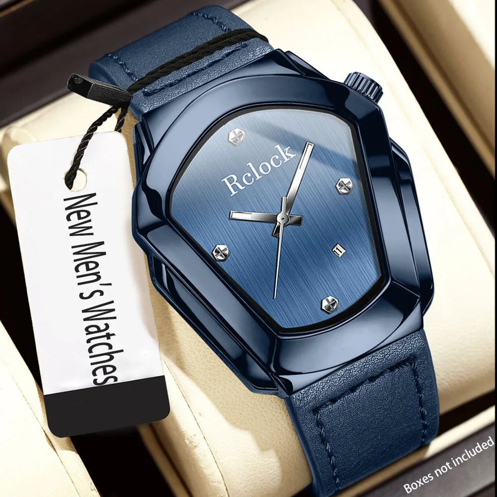 1Pc Elegant Men's Watch with Analog Date Feature, Featuring a Classic Minimalist Dial and Pu Leather Strap, Ideal Gift for Halloween Men's Watch