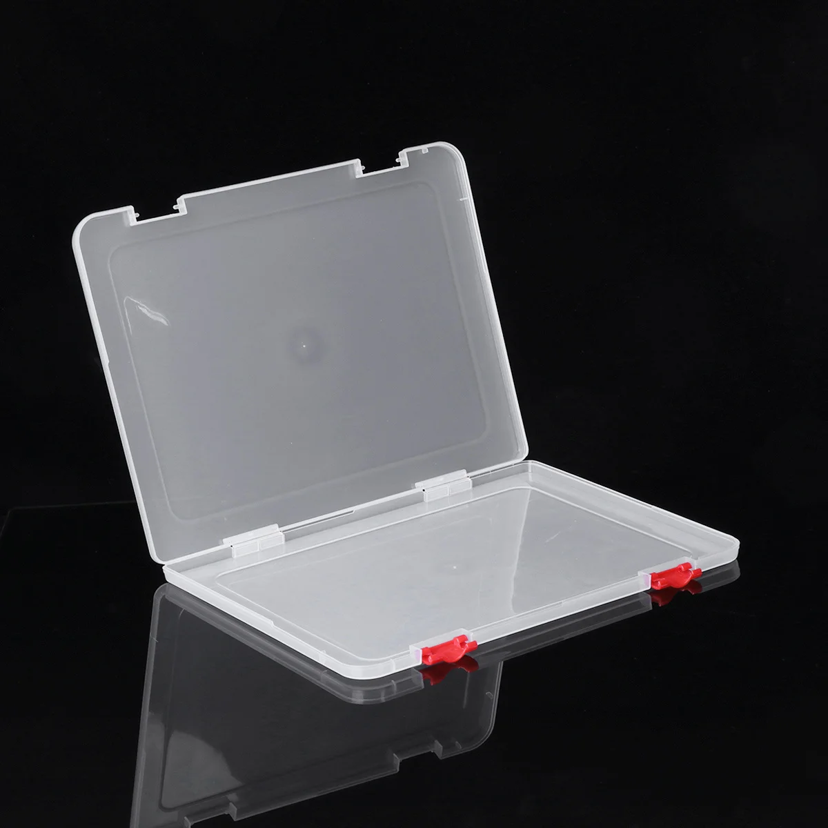 1 pz scatola di archiviazione di file efficiente salvaspazio organizzatore per forniture per ufficio documenti articoli vari giornalieri portatile rosso