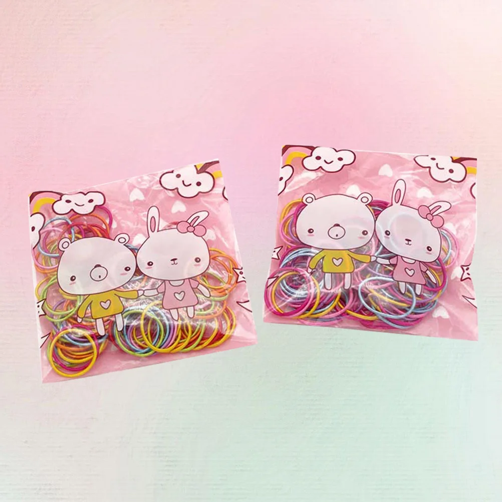

200Pcs Children Small Hair Ties Colorful Soft Elastic Bands Perfect for Toddlers Girls Kids Everyday Wear Mini Hair Ties