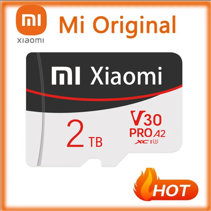 XIAOMI Micro SD Card A1 Class 10 2TB Smart Flash High Speed SD TF Memory Card 1TB 128GB 256GB Cartao De Memoria For Phone/Camera