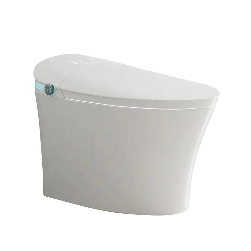 High quality Japanese toilet seats ceramic intelligent one piece toilet bowl with automatic cleaning function