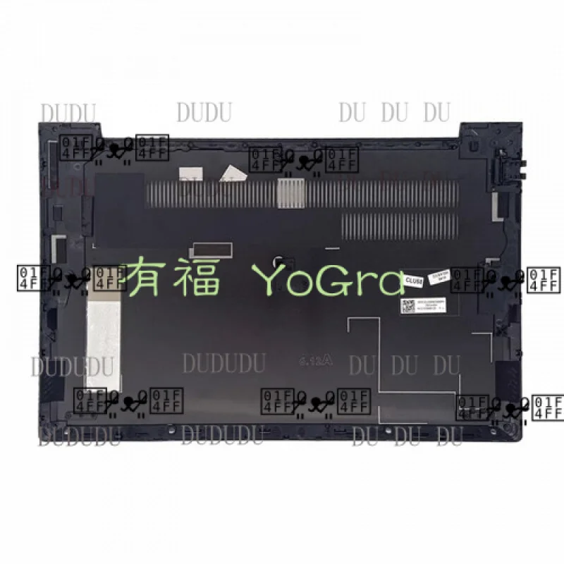 DDD Pour for LENOVO K4e-IAP ABA (2022) Metallic Bottom Case AM2XD000D20 Black