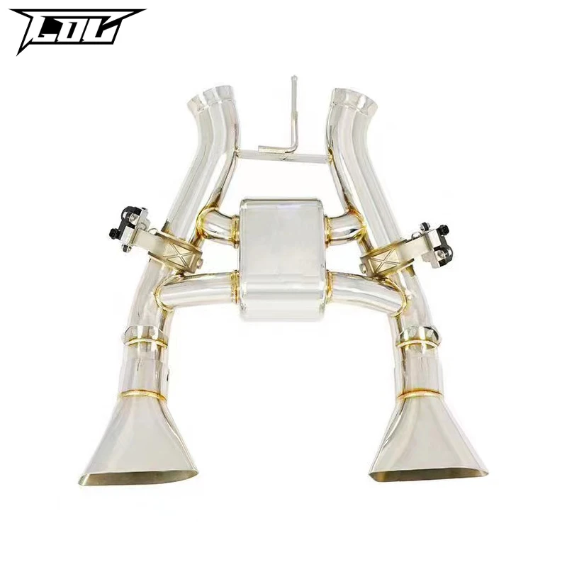 

Catback Exhaust for Mclaren MP4-12C 3.8T 2012-2014 Stainless Steel Exhaust Pipe High Performance Exhaust System