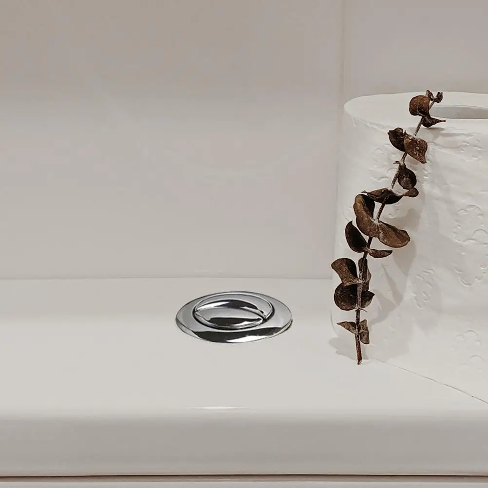 114 mm Dorado Bay Flush Controls Button The Switch Toilet Water Tank Messing