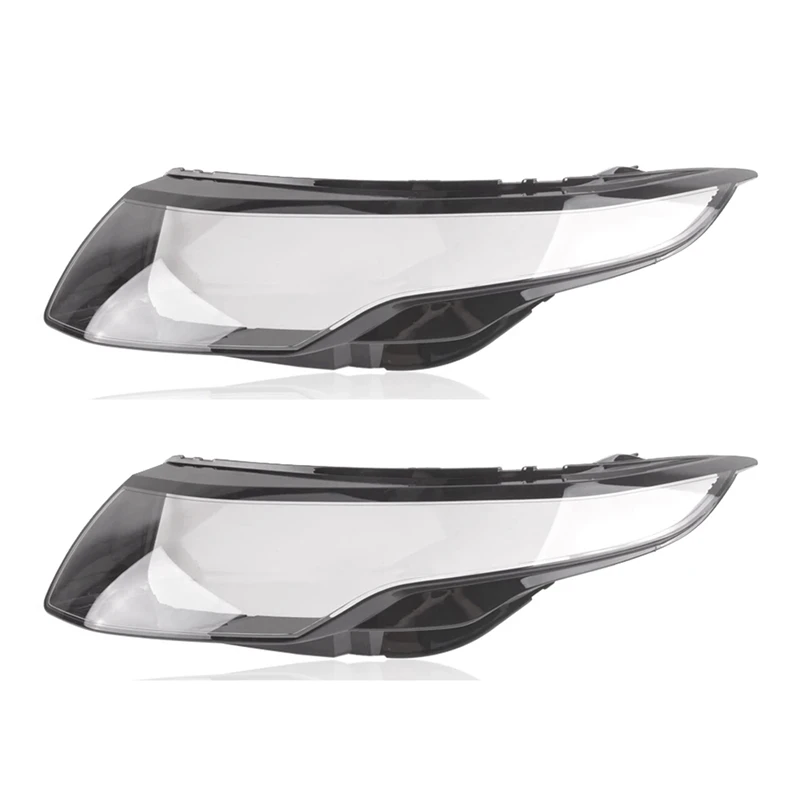 

2X Car Front Headlight Head Light Lamp Lens Shell Cover Replacement For Land Rover Range Rover Evoque 2012-2015 Left