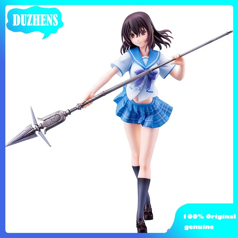 100% Original:STRIKE THE BLOOD Himeragi Yukina Uniform style Action Figure Anime Figure Model Toys Figure Collection Doll Gift