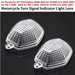 2xMotorcycle Turn Signal Housing Turn Light Cover Turn Signal Indicator Light Lens Fit For For Suzuki DL650 DL1000 V-Strom Clear