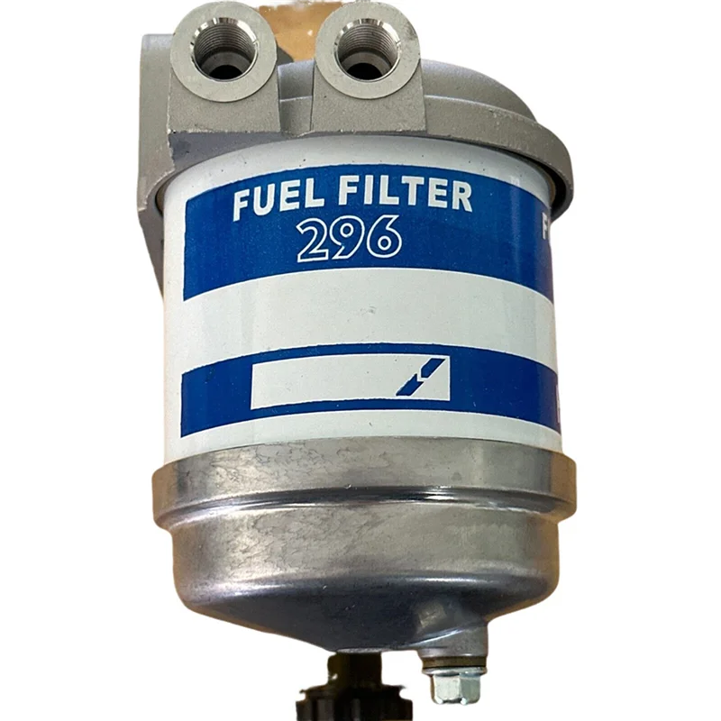 

4X Diesel Filter Oil Water Separator Single Cup Assembly 7111-296 HDF296 Universal Fuel Filter 296 Filter Elements