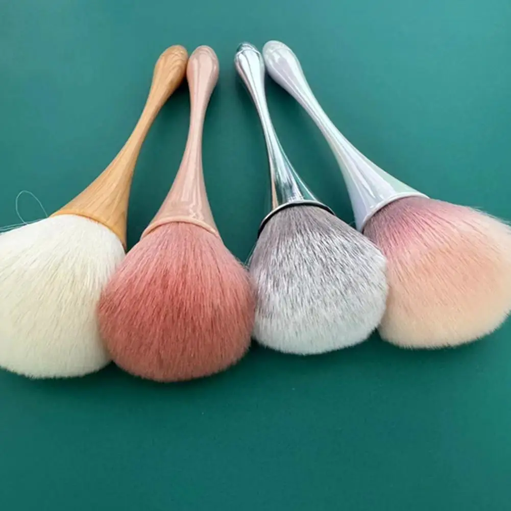 Nail Art Brush Remove Nail Dust Brush Little Waist Makeup Brush Blush Brush Extra Large Soft Fur Loose Powder Brush