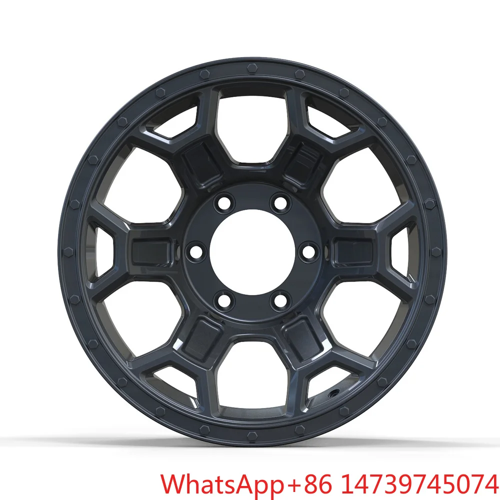 DX129 High Quality Off Road 4x4 Wheel Rims 17 18 Inch 6x139.7 Pickup & SUV WheelsLight Weight ECE R124 Wheels ECE R124