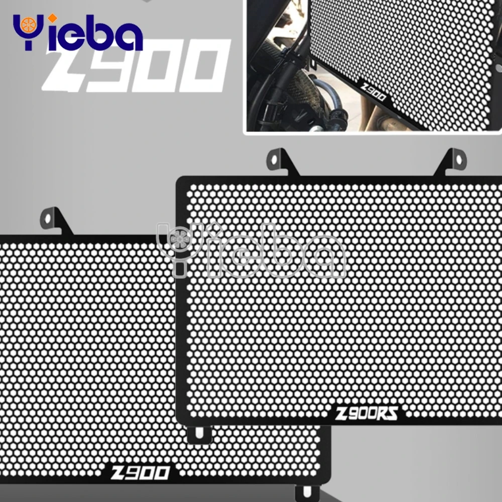 

2026 2025 For KAWASAKI Z900RS Z900 SE Motorcycle Accessories Z 900 Z900RS Radiator Grille Guard Protector Cover 2017 2018-2024