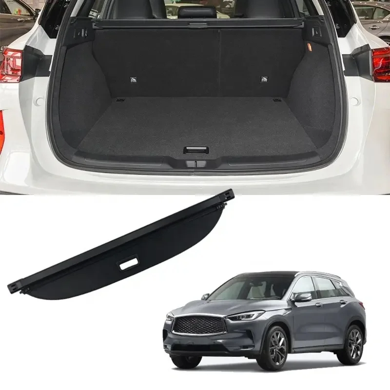 

Security Shade Cover Retractable Parcel Shelf Auto Cargo Cover for Infiniti Qx50 2018 2019 2020