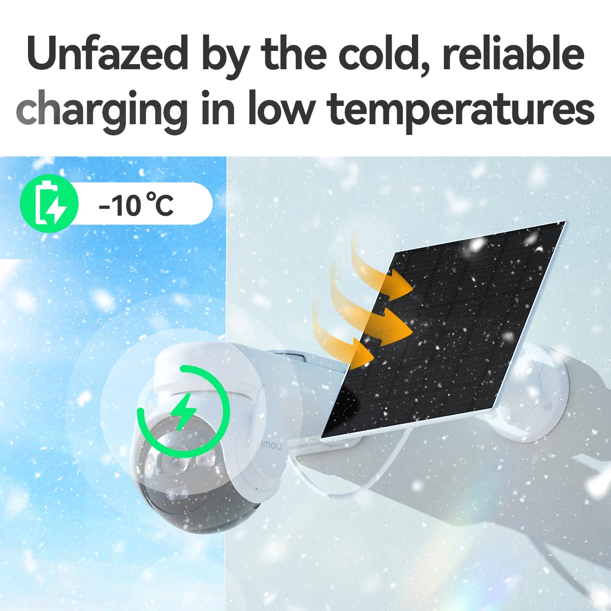 IMOU AOV PT 5MP With Solar Panel 360° PTZ Outdoor Security Camera 4G LTE Wifi Network 10000mAh Battery Auto Tracking IP Camera