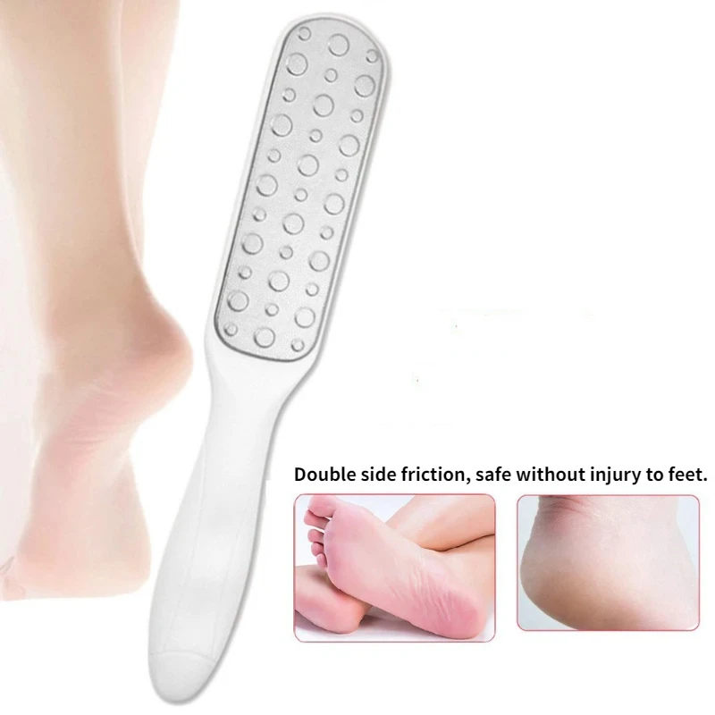 1pcs Foot Files Scraper Double-sided Foot Grinder Files Dead Skin Callus Remover Exfoliating Grinding Pedicure Foot Care Tools