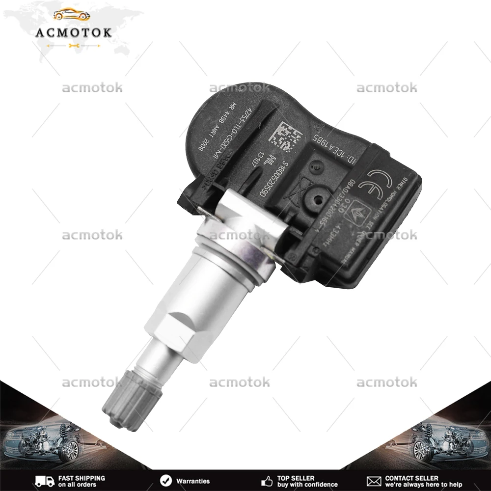 Tire Pressure Monitoring Sensor 433MHz For Honda Accord/ Accord Crosstou/ Crosstou/Honda Jazz/ Jazz IV 42753-TL0-G520-M1