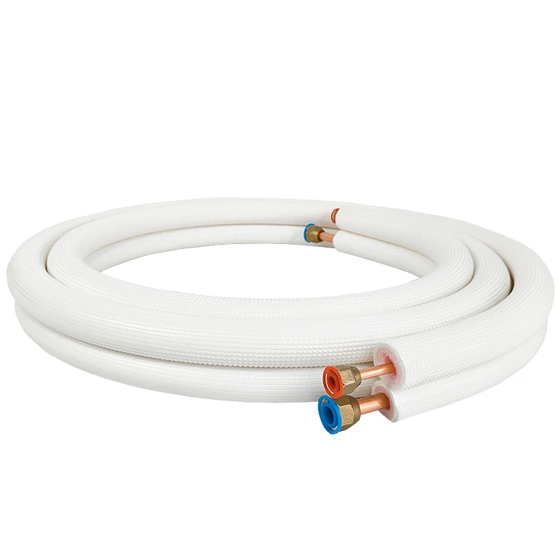 

Air Conditioning Connector Pipe Ductless Line Set Insulated Copper Manual Electric Commercial HVAC Spare Parts Kit