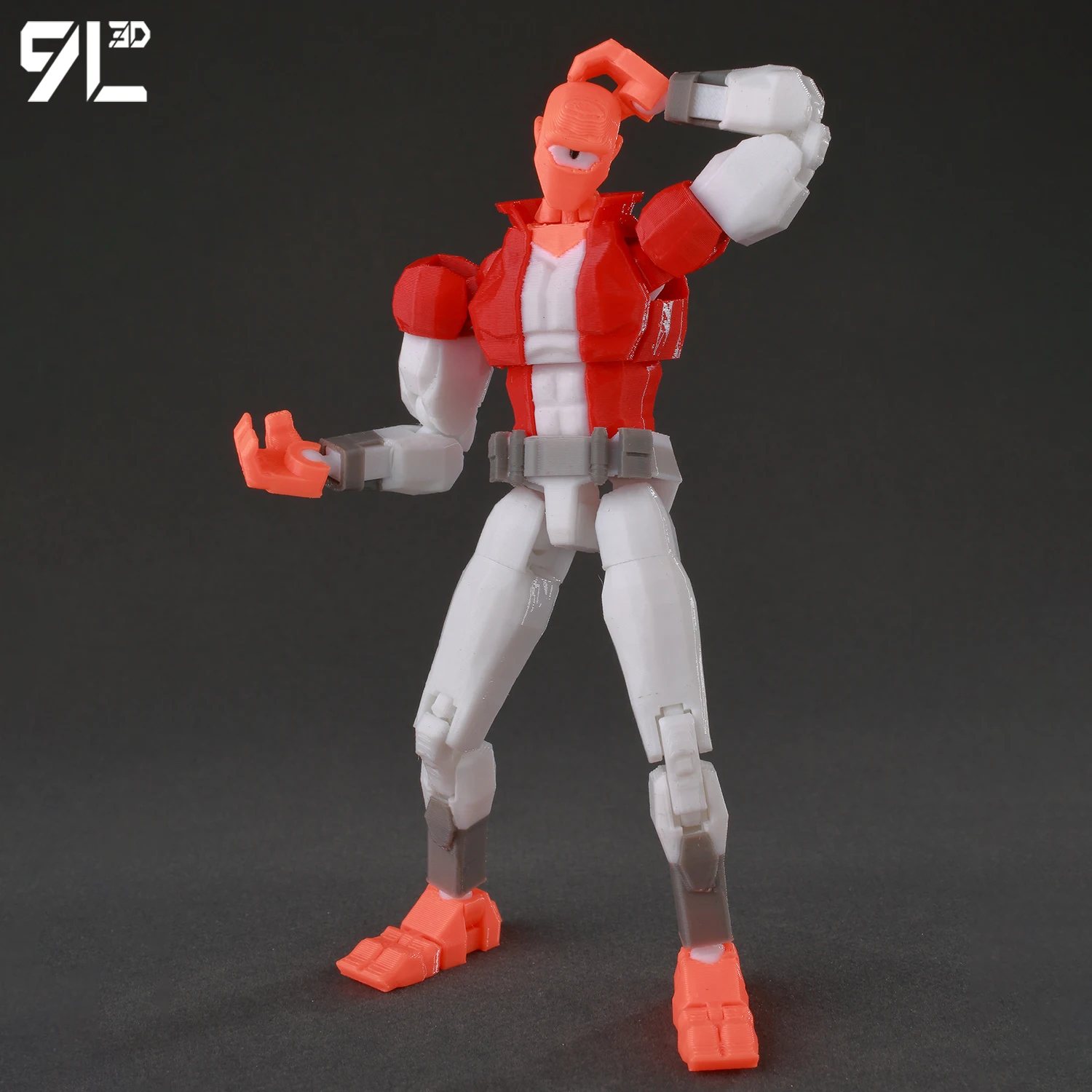 Figurki akcji 9L3D drukowane w 3D, niezwyciężone zabawki, model anime, Lucky Dummy13, superbohaterowie, jednooki Allen, wielozłączone figurki ozdobne, prezent