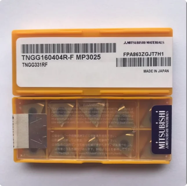 TNGG160402R-F MP3025 / TNGG160404R-F MP3025  Alloy blade 10PCS