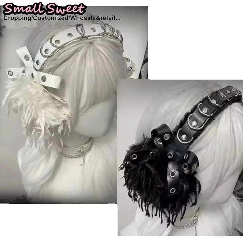 AliExpress Subculture Lolita Earmuffs Punk New Designer Furry Ear Muff Earmuff Ear Warmer Gothic Steampunk Ear Protection Cycling Earbags