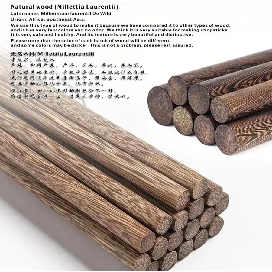 3 أزواج من عيدان تناول الطعام طويلة جدًا بطول 16 بوصة لـ Hotpot مصنوعة من الخشب الطبيعي، عيدان تناول الطعام القابلة لإعادة الاستخدام، 16 في 3 أزواج