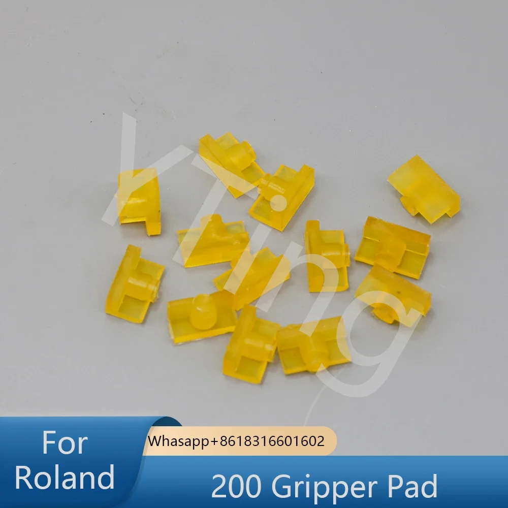 30pcs For Sale Printing Machinery Parts Roland 200 Gripper Pad Rubber ManRoland 200 204 Paper Receiver Pad 14x7x8.5mm In Stock