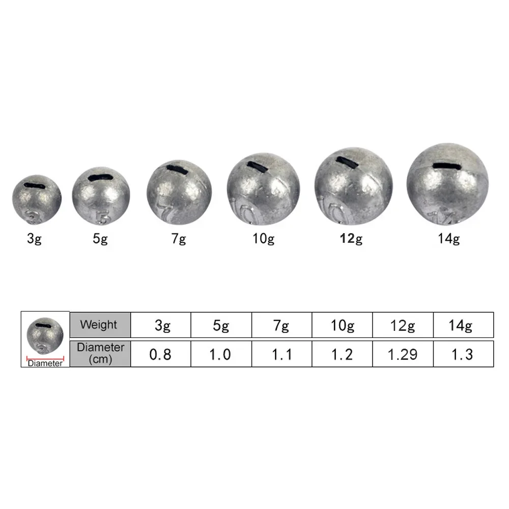 10 sztuk wędkarstwo miękka przynęta obciążniki głowy ciężarek srebrny wędkarstwo 3g/5g/7g/10g szybkozłączka ołowiany ciężarek akcesoria wędkarskie