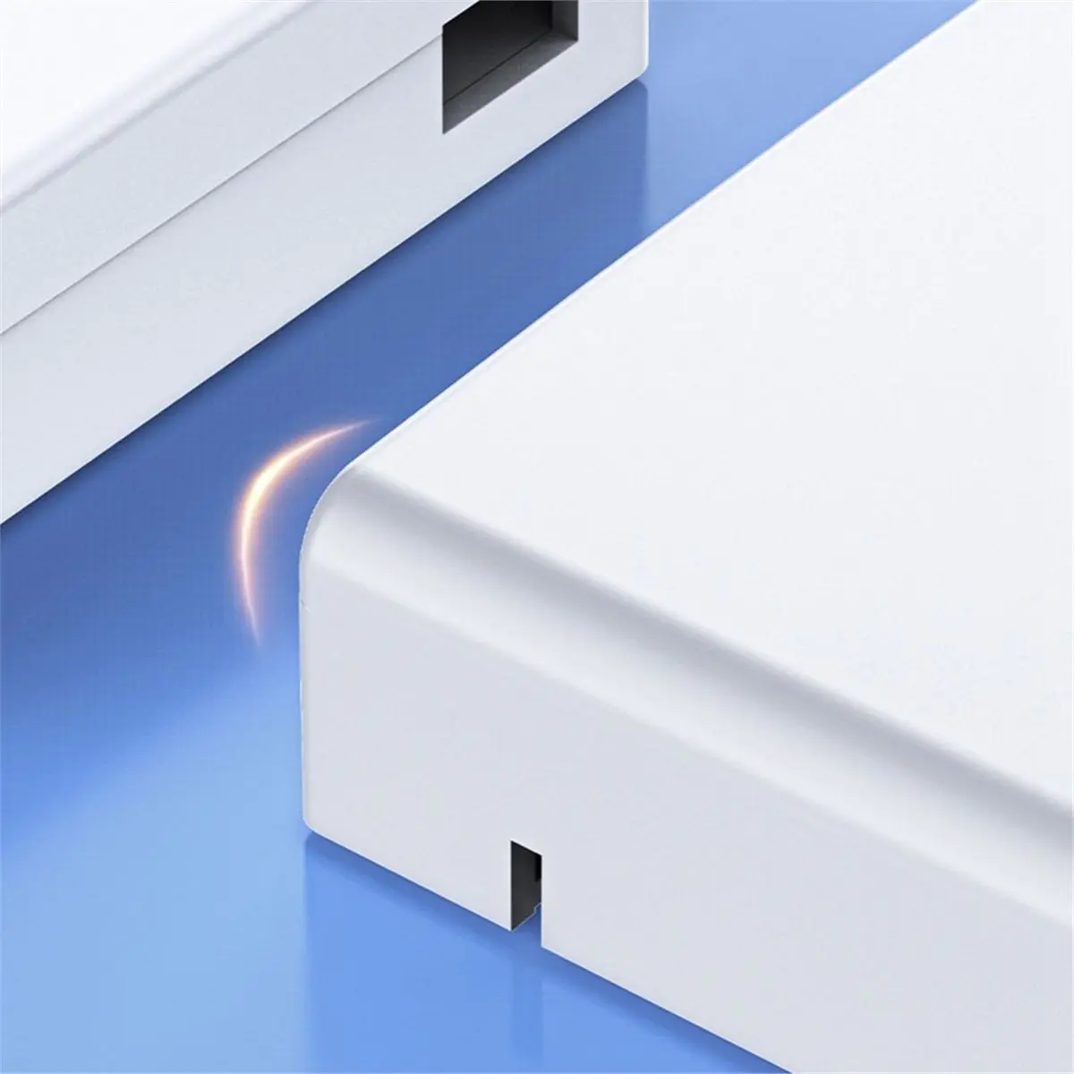 TCE Double Port Compatible Fiber Opt Panel Box 86 Type Double Port 86 Type Wall Mount Fiber Opt Panel Box for Networking