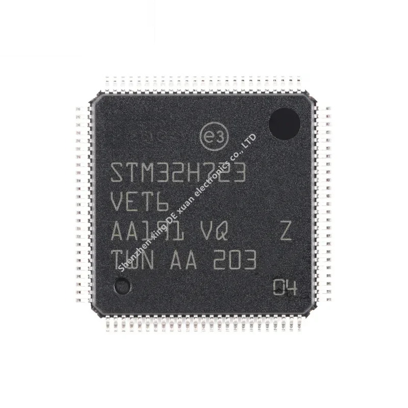 Original STM32H723VET6 LQFP-100 ARM Cortex-M7 32-bit microcontroller-MCU Integrated circuit IC