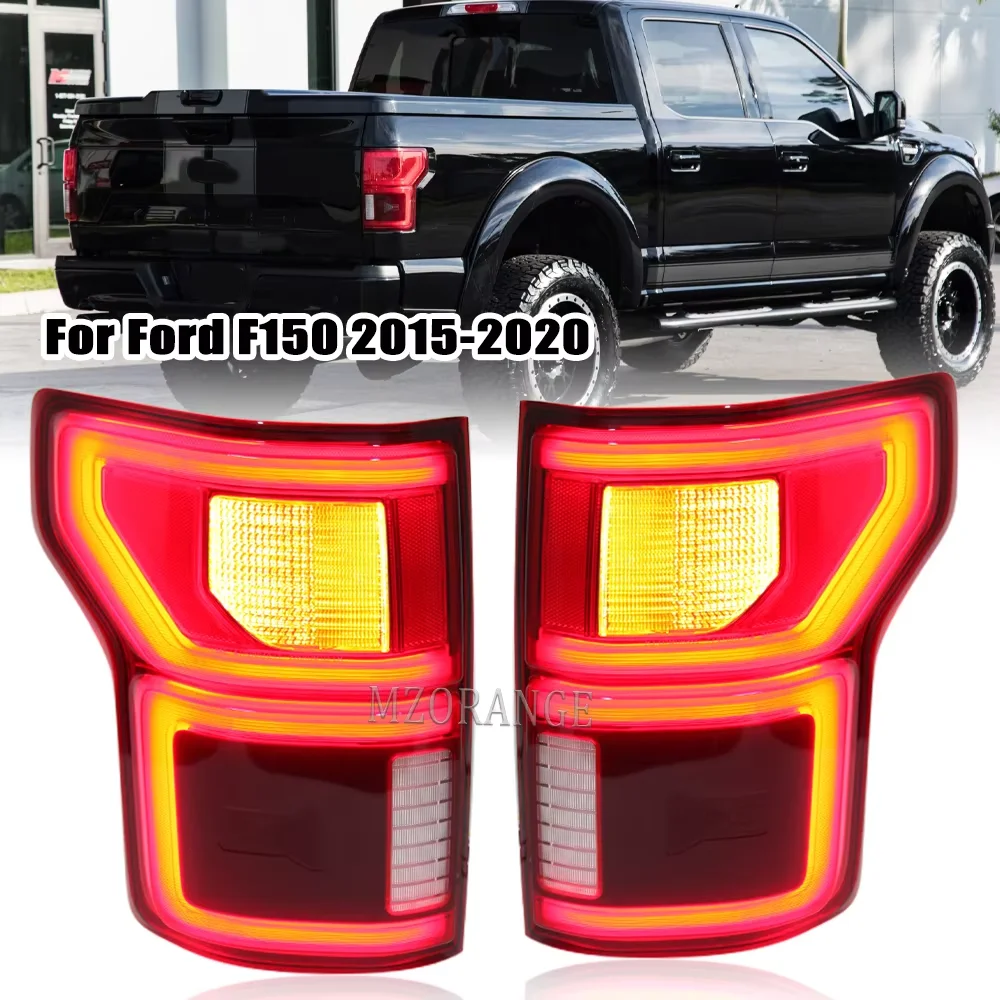 

LED Tail Light For Ford F-150 F150 Raptor 2015-2020 Rear Lights Brake Lamp Driving Reverse Turn Signal Lamps cars accessories