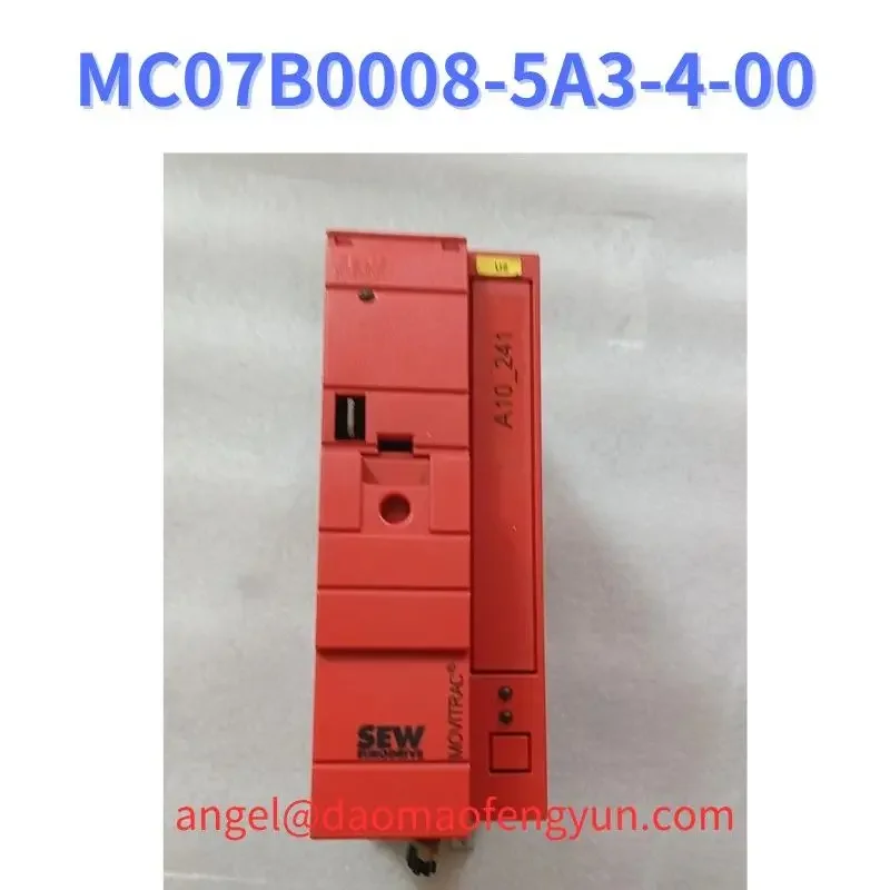 

MC07B0008-5A3-4-00 Used drive 0.75kW test function OK MC07B0008-5A3-4-00