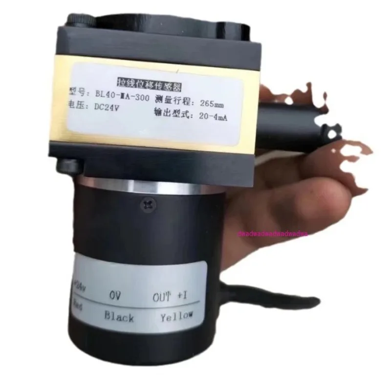 Original BL40-MA-300 265mm 4-20mA DC24V Cable Displacement Sensor