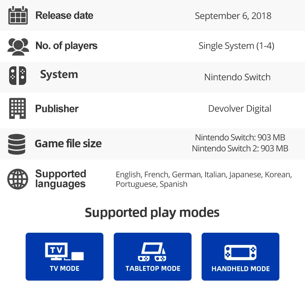 Broforce - بطاقة الألعاب المادية لعبة نينتندو سويتش تدعم لعبة النوع للتصوير من أجل سويتش OLED Lite
