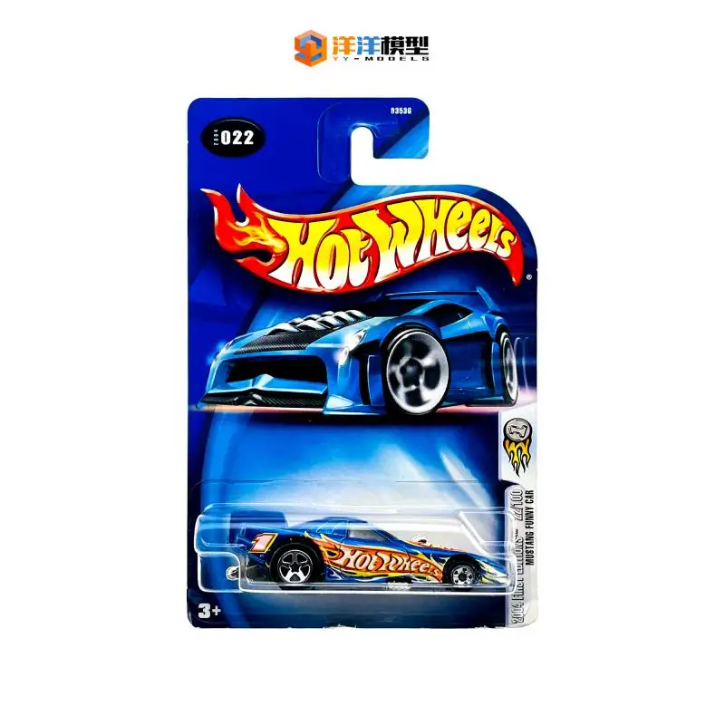 

Hot Wheels 1/64 2004, забавная машина Mustang, коллекция литых под давлением сплавов, модель тележки, украшения