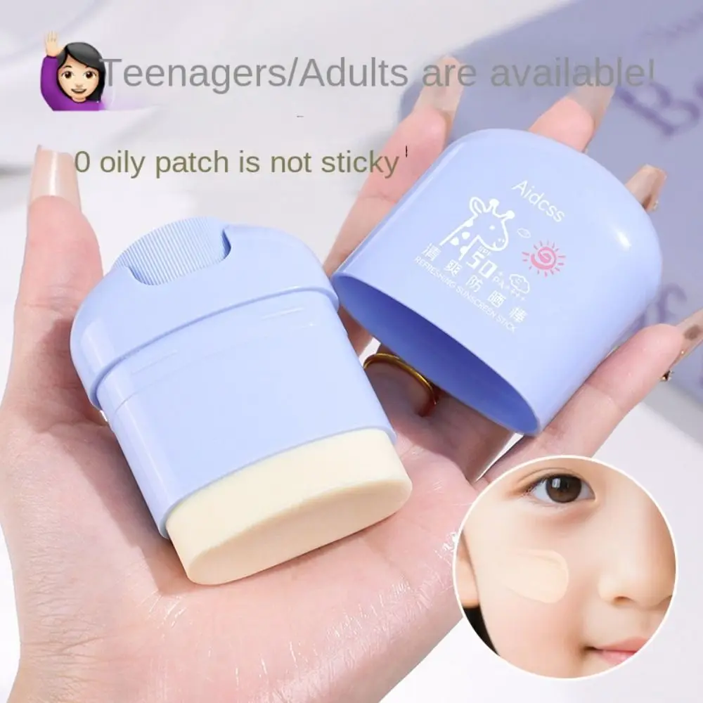

Silky Texture Refreshing Sunscreen Stick Portable Size Compact Design UV Protection Sunscreen UV Protection High Magnification