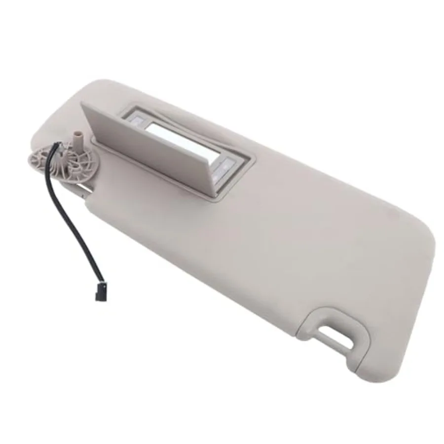 

Серый правый солнцезащитный козырек для Ram 1500 2500 3500 2013-2018 с подсветкой и зеркалом, прочный пластик, простая установка