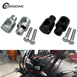 22MM 25MM Motorcycle Handlebar Riser Up Bracket Clamp Kit For 1'' 7/8